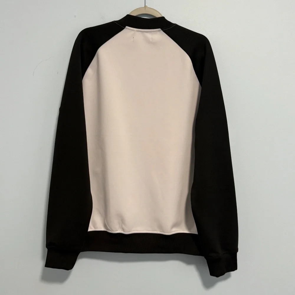 Karl Lagerfeld Paris Men's Colorblock Scuba Bomber Track Jacket Size L‎
